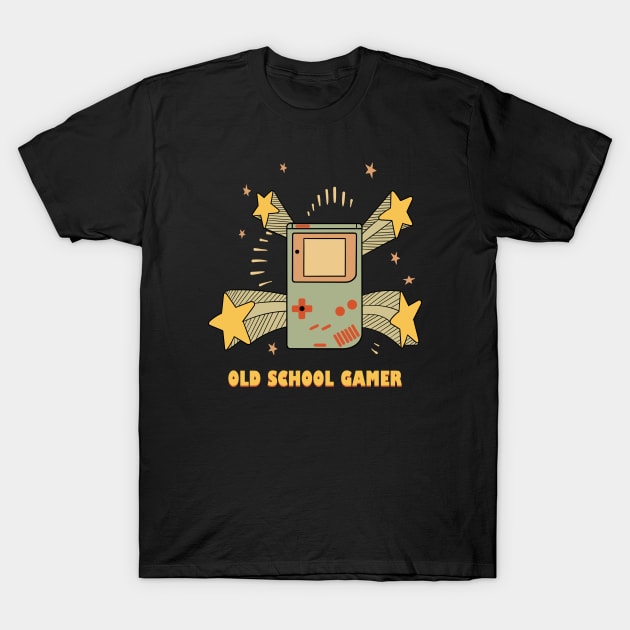 Old School Gamer T-Shirt by Oiyo